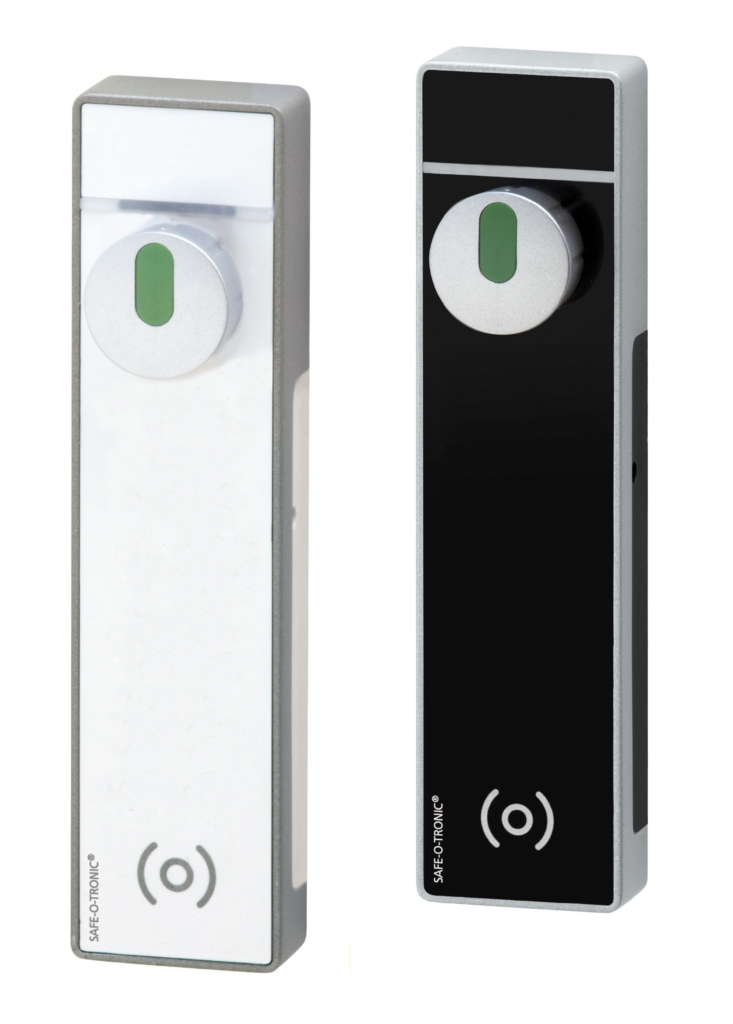 Skåplås med RFID, Mifare för kort eller tag.